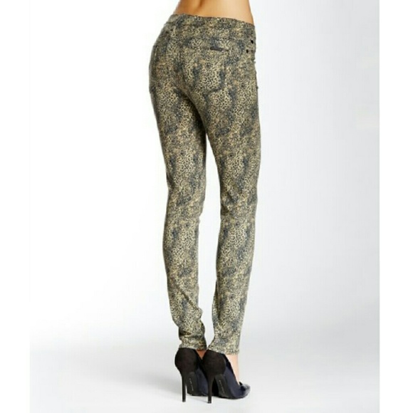 Hudson Nico Leopard Skinny Jeans - Picture 4 of 6